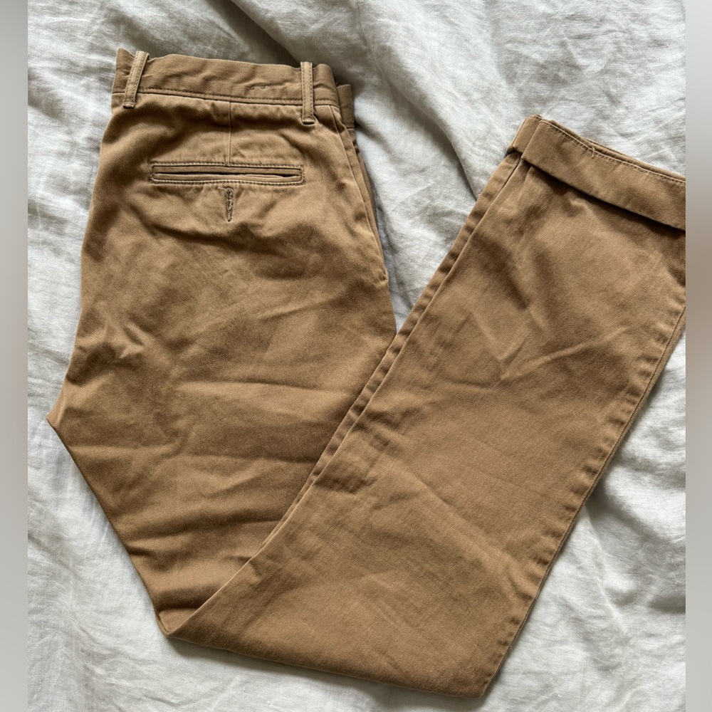 J.Crew 484 Stretch Chinos / Medium Tan / Sz. 29x32